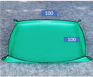 รับประกันถูกสุดในไทย ถาดรองดิน วัสดุปลูก จัดสวน กระบะรองวัสดุปลูกต้นไม้ ทำจากพลาสติก PE ทน แข็งแรง กันน้ำ