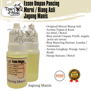 Essen Umpan Pancing Murni Biang 10ml (Amis / Wangi) Murah - Toms Fishing