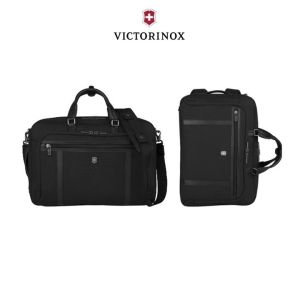 Victorinox กระเป๋าเป้ กระเป๋าสะพาย กระเป๋าโน๊ตบุค กระเป๋า Laptop รุ่น WERKS Professional Cordura® 2-Way Carry Laptop Bag with Superior Organization ( 611469 )