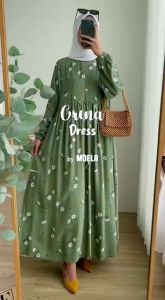 GRENA DRESS MUSLIM PREMIUM BY MOELA
