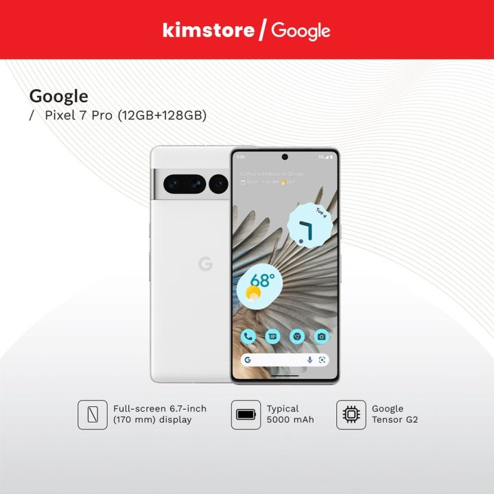Google Pixel 7 Pro 256GB 512GB With 1 Year Warranty Lazada PH