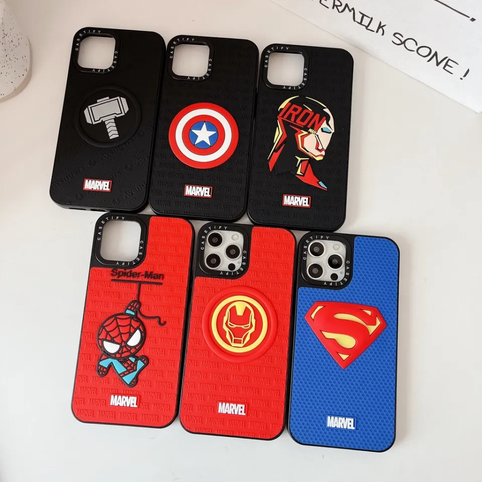 Iron Man Avengers Iphone 12 Case Marvel Avengers Mecha MagSafe