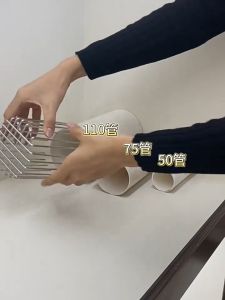 BHQ Stainless Steel Sewer Pipe Filter Anti-Rat/Bird Net Cover Round Anti-blocking Floor Drain Mesh Exhaust Vent