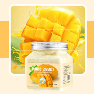 200g Peach Body Scrub Fruit Flavor Cream for Body Whitening Moisturizing Scrub Pomegranate Body Scrub Body Skin Care