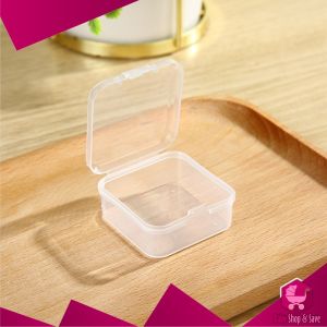 BabyShop-C1165 Kotak Perhiasan Mini Transparan Kotak Obat Aksesoris Kecil / Wadah Kecil Kotak