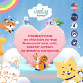 BabyZoom Natural Nappy Cream 20g Natural Soothing Gel 20g Remedies In a Rash Don't Rash Hypoallergenic Baby Needs Skin Care for Babies Nappy Rashes After Bug Bites After Bites Insect Bites Cream for Baby for Babies Mosquito Bites Remedies After Bites Set. 