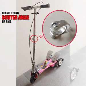 Baut Clamp Klem QR Kunci Stang Skuter Anak Otoped Pedal Roda 3