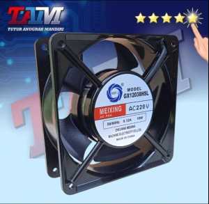 KIPAS AC 12cm x 12cm 220 Volt tebal kipas 3.8cm