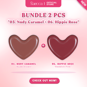[New Launching Bundle] Raecca Tinted Jelly Balm [Bundle 2 Tinted Lip Balm]