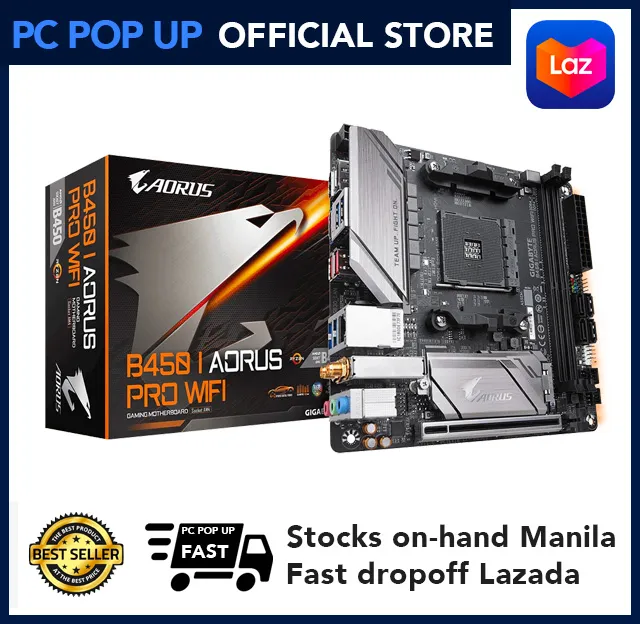 ギガバイト B450I AORUS PRO WIFI B450 AM4 DDR4 USB3.1 SATA6Gb/s