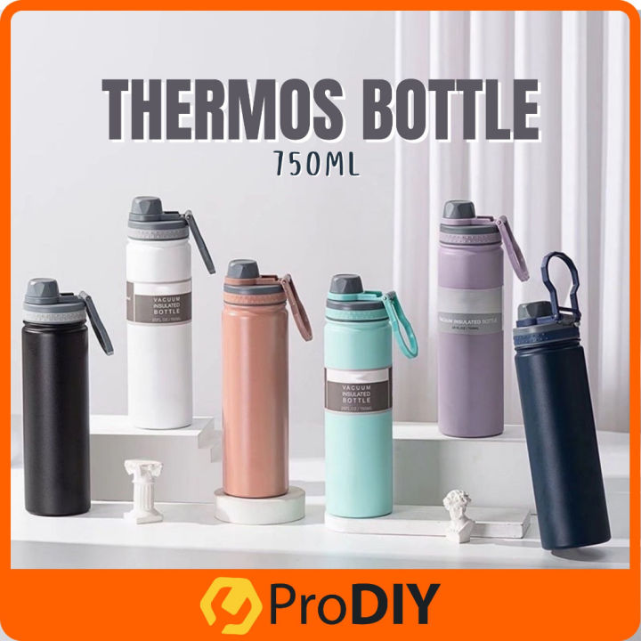 PRODIY 750ML Vacuum Insulated Bottle Tumbler Cup Thermos Portable