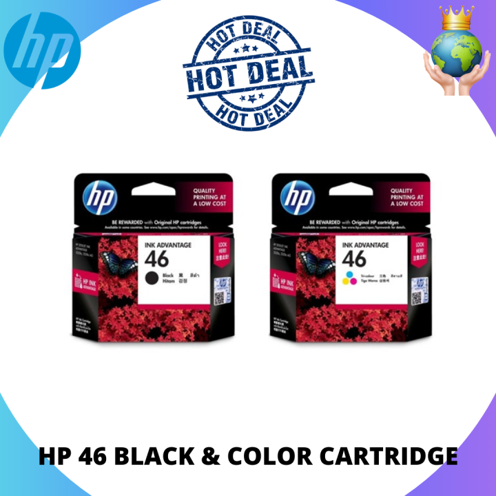 HP 46 Original Ink Advantage Cartridge | Lazada
