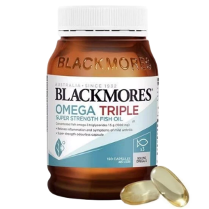 BLACKMORES Omega Triple Super Strength Fish Oil 150 CAPSULES - Contains DHA EPA & Omega-3