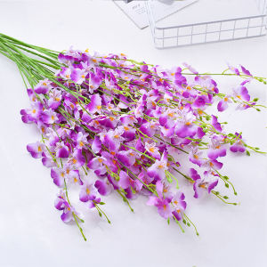 95CM Artificial Oncidium Artificial Flower Fake Flowers Home Table Decor
