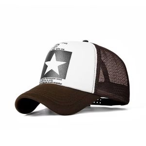 UV Protection Baseball Cap - Breathable Cotton Adjustable Hat for Men Outdoor Baseball Cap