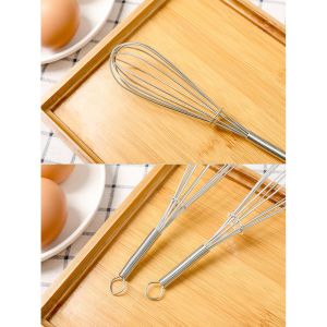 HL0100 Pengocok Telur Alat Kocok Adonan Hand Mixer Whisker Stainless