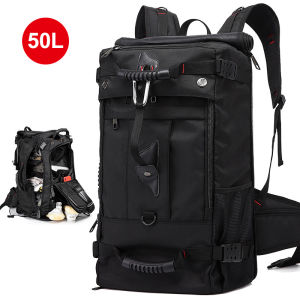 50L 70L Large Capacity Travel Backpack Luggage Bag Fitness Duffle Independent Shoes Storage Bag Laptop Business Boarding Sports Training