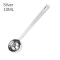 CATIYAHA 5/10/15/20/30ML Measuring Spoon Stainless Steel Thicken Coffee Scoop Durable Blending Powder Spoon Powdered Milk. 