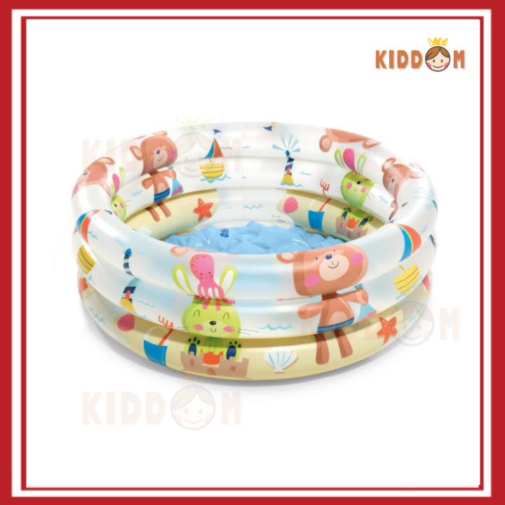 🔥New Arrival🔥KIDDOM INTEX Inflatable Kids Children Pool Bear Design ...