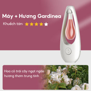 Máy Xịt Thơm Phòng Tự Động 6 Mùi Hương Lựa Chọn Tích Hợp Pin Sạc Pin dung lượng lớn với tuổi thọ pin dài