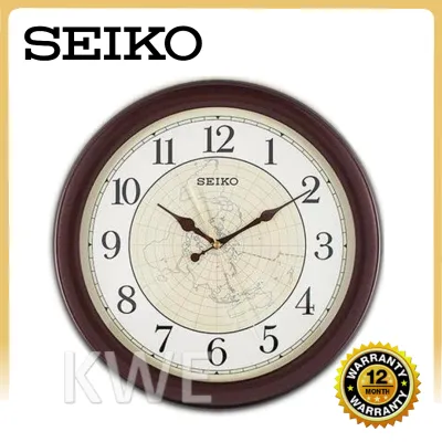 100% ORIGINAL SEIKO Quartz Analogue Wall Clock QXA709 (QXA709B) [Jam Dinding]