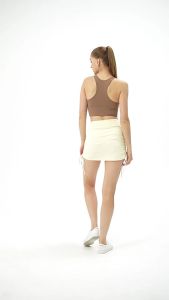 Lulu quần ống rộng tập thể dục hai mảnh giả cho Nữ quần thể thao bó sát có dây buộc nâng hông cạp cao Quần yoga co giãn