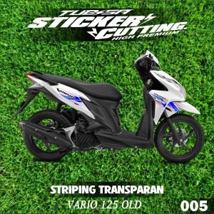 STRIPING VARIO 125 ULD DESAIN NEW STRIPING UV TRANSPARAN BAHAN PREMIUM KOIDE=005