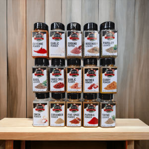 Essential Bundle 15 PCS Set Premium Herbs & Spices by Jinkys Daily Herbs & Spices