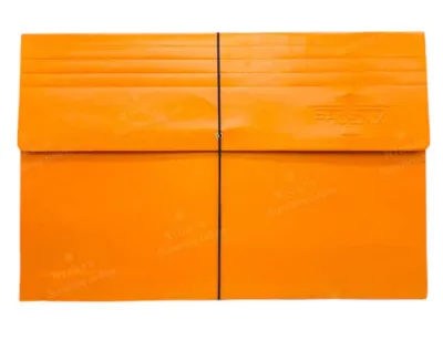 5 pcs Expanding envelope with garter long multi-colored file folders for school and office storage and organization.