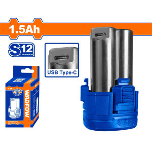 WADFOW WLBS515 / WLBS5150 S12/12V Lithium-Ion Battery Pack for Cordless Power Tool 1.5Ah •OSOS•