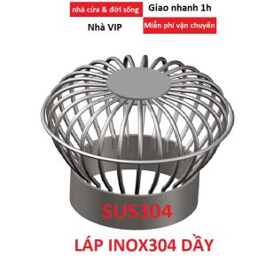 Cầu chắn rác sân thượng cầu chắn rác inox 304 Cầu chắn rác NAN DÀY inox 304 phi 60 7690110
