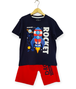 Setelan anak laki laki murah D&C size 2-10 Thn