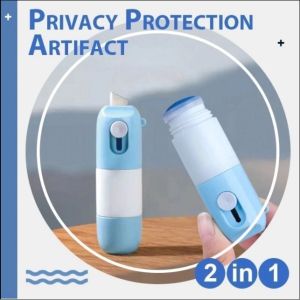 1PC 2 in 1 Thermal Paper Correction Fluid with Unboxing Knife Thermal Paper Data Protection Correction