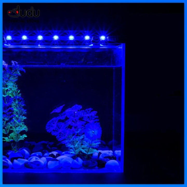 DUDU Pet Submersible Aquarium Light Fish Tank Light Full Waterproof
