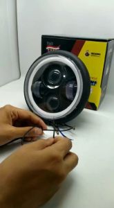 Lampu HeadLamp Daymaker angel 4 titik Day maker Alis Bentuk CB10 UNIVERSAL MJ55