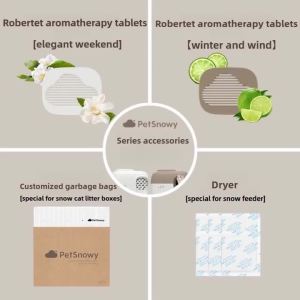 PetSnowy Accessories Cats Litter Garbage Bag Aromatherapy Tablets Feeder DesiccantHousebreaking Products Supplies2026