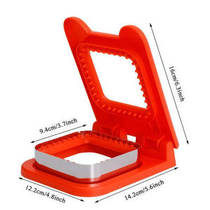 Sandwich Cutter Sealer Flip Sandwich Cutting Tool Kids Lunch Stainless Steel Blade Bread Toast Mold