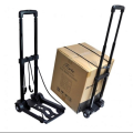 Xe đẩy hàng hành lý gấp gọn có dây buộc đi chợ, Xe kéo hàng đi chợ gấp gọn mini siêu thị đa năng. 