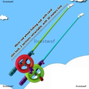 [COD] livestwef Kite Miniature Fishing Rod New Dynamic Kite Accessories Retractable Belt Reverse Handbrake Fishing Rod