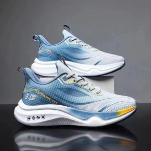 Tambay Men‘s Mesh Breathable Shock Absorption Running Shoes Trendy Sneakers Rubber Sports Shoes For Men Basketball Shoes