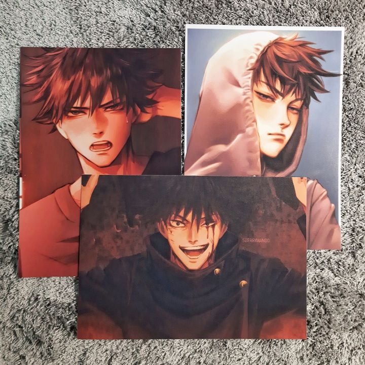 【optimization】 Jujutsu Kaisen Megumi Fushiguro Art Prints Sberrymango Lazada Ph 8158