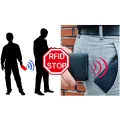 Genuine Cash LONGXIOR RFID Closure Fashion Cow Leather Bag Mens ID Protective Wallet MRF7Tech. 