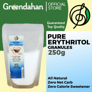 Greendahan Pure Erythritol Granulated 250gNO MALTODEXTRIN