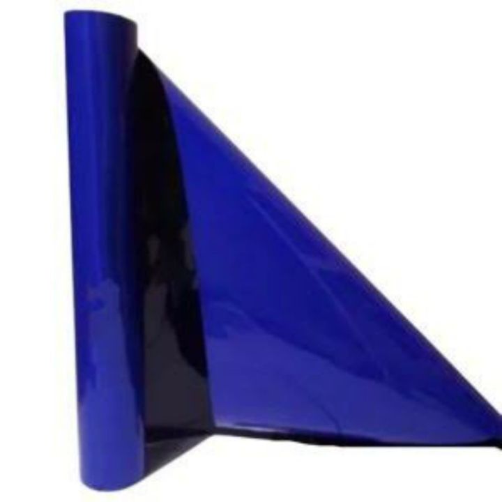 BACK GROUND HITAM BIRU TINGGI 50CM POLOS AQUARIUM PANJANG PER METER