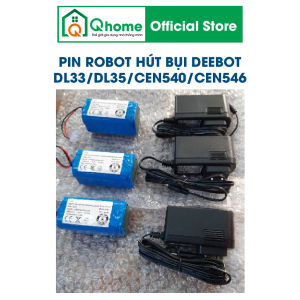 Pin robot hút bụi lau nhà Ecovacs DL33/DL35/CEN540/CEN546