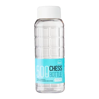 Locknlock Chess Water Bottle Pet 500ML White