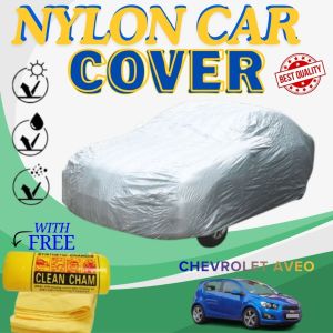 TFG CHEVROLET AVEO Waterproof Nylon Car Cover Lightweight For Sedan Car Protection With Chamois Towel