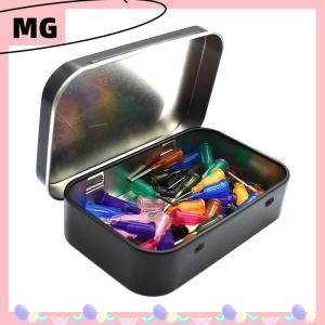 【Magical House】[ New Hot Fashion] Survival Kit Small Empty Metal Black Flip Storage Box Case For Key Candy
