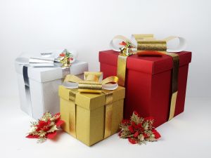Box Chrustmas / Box Hampers Natal Uk (15x15x15cm) (20x20x20cm) (25x25x25cm)