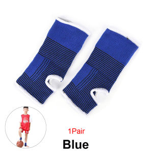 1Pair Kid Compression Ankle Brace - Knitted Ankle Sleeve Sock Support for Sprains Arthritis Tendonitis Running Fitness
